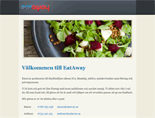 Tablet Screenshot of eataway.se